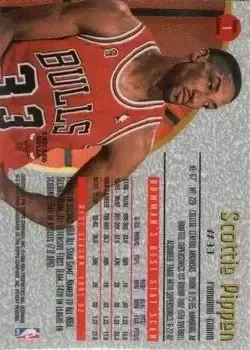 Back of Scottie Pippen