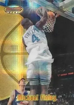 1997-98 Bowman's Best #2 Atomic Refractors Michael Finley