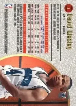 Back of David Wesley