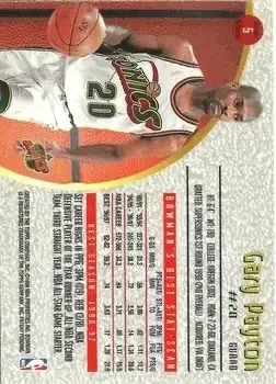 Back of Gary Payton