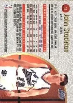 Back of John Stockton