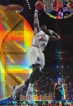 1997-98 Bowman's Best #13 Atomic Refractors Karl Malone
