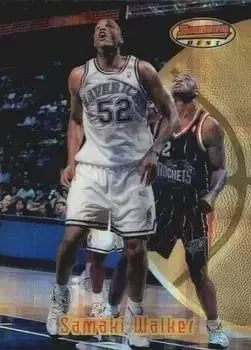 1997-98 Bowman's Best #14 Atomic Refractors Samaki Walker