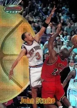 1997-98 Bowman's Best #20 Atomic Refractors John Starks