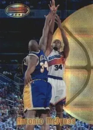 1997-98 Bowman's Best #23 Atomic Refractors Antonio McDyess