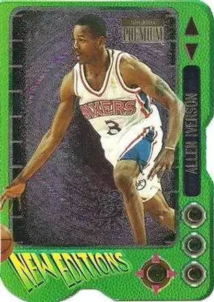 1996-97 SkyBox Premium #5 New Editions Allen Iverson