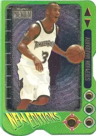 1996-97 SkyBox Premium #8 New Editions Stephon Marbury