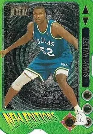 1996-97 SkyBox Premium #10 New Editions Samaki Walker