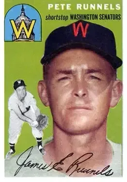 1954 Collection #6 Pete Runnels