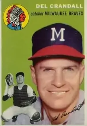1954 Collection #12 Del Crandall