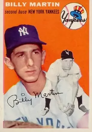 1954 Collection #13 Billy Martin