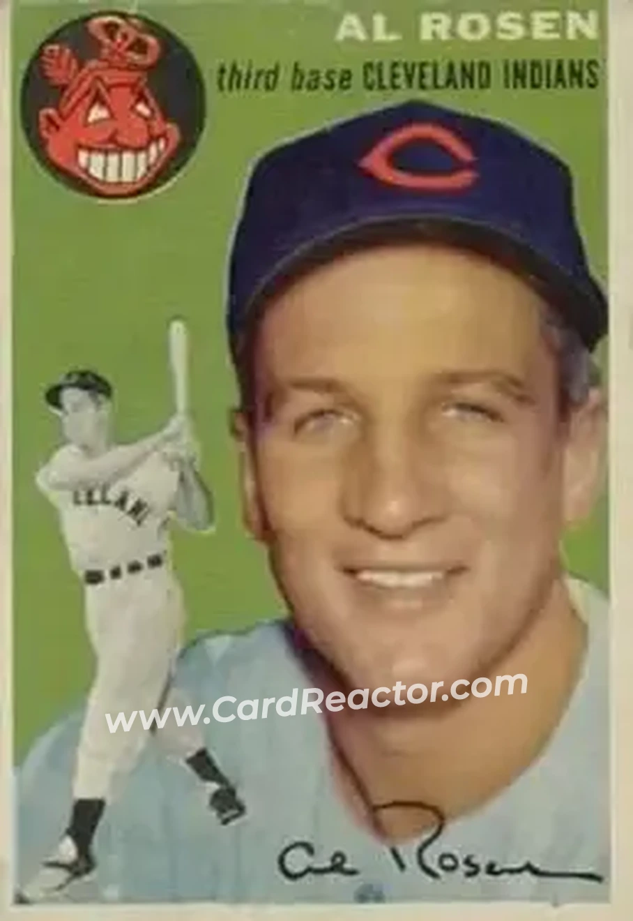Front of Al "Flip" Rosen