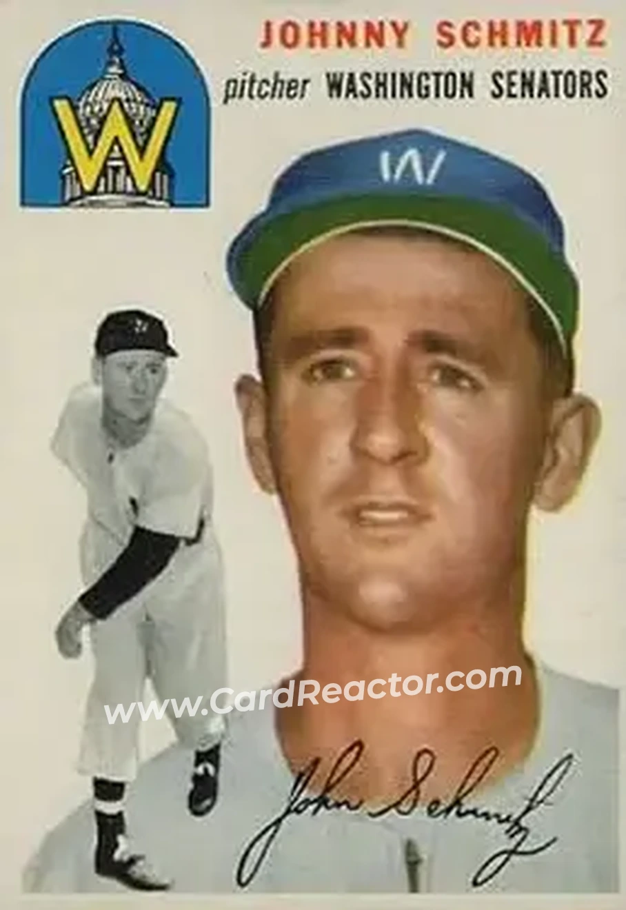 Front of Johnny Schmitz