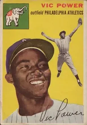 1954 Collection #52 Vic Power
