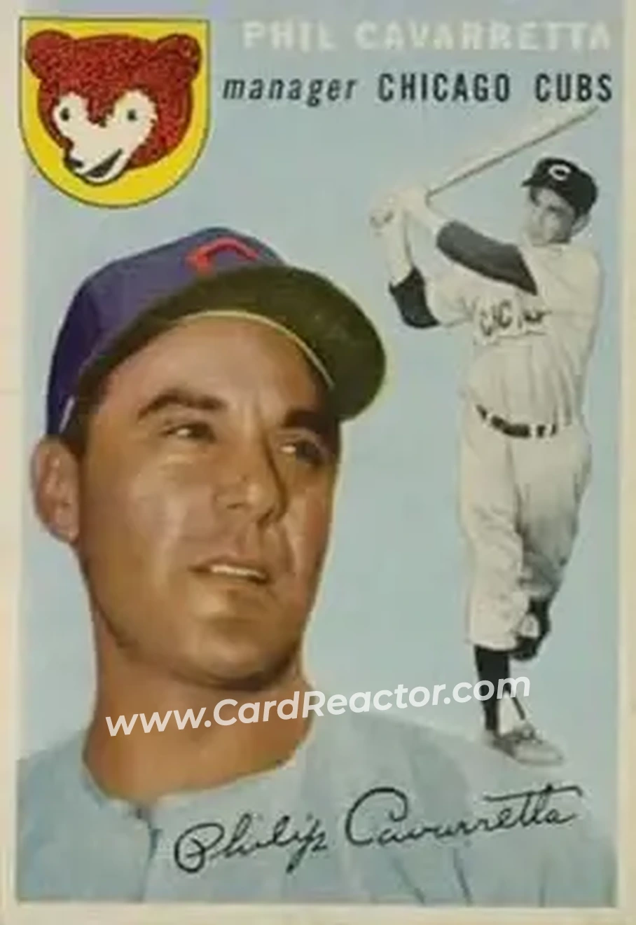Front of Phil Cavarretta