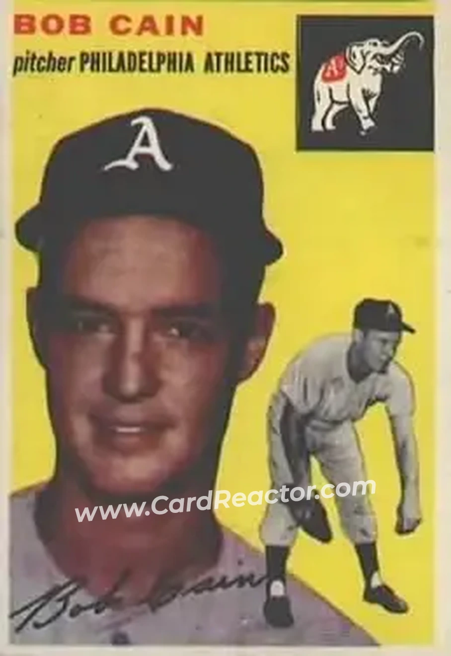 Front of Bob Cain