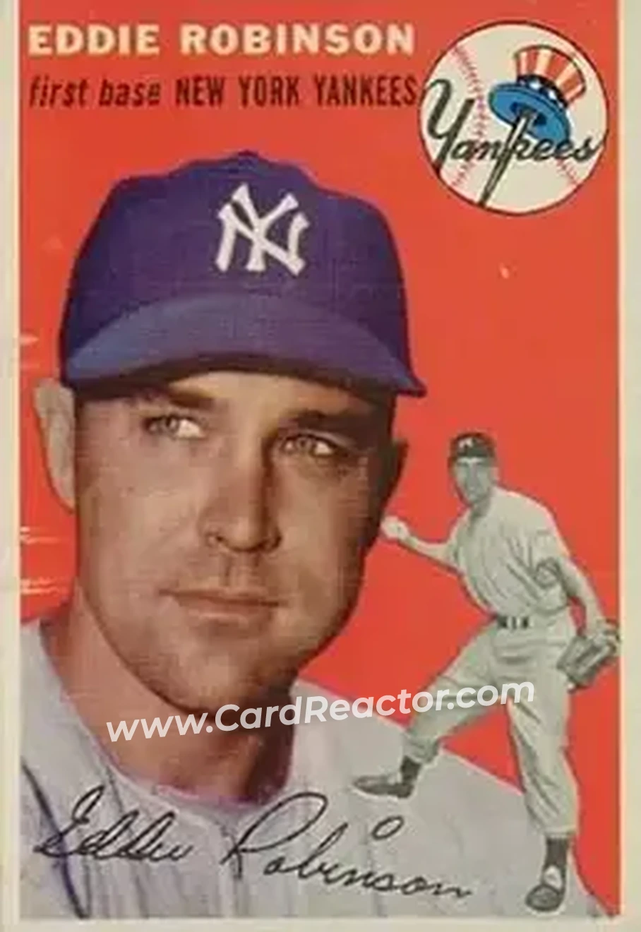 Front of Eddie Robinson