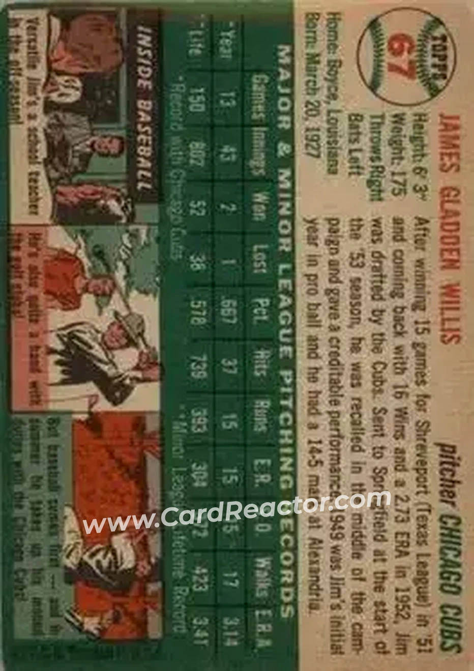 Back of Jim Willis
