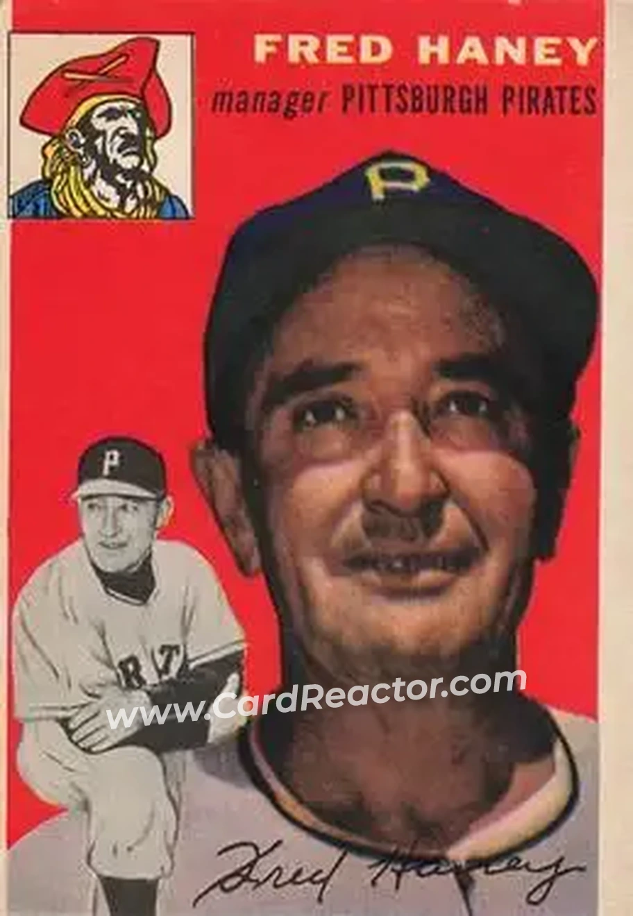 Front of Fred Haney