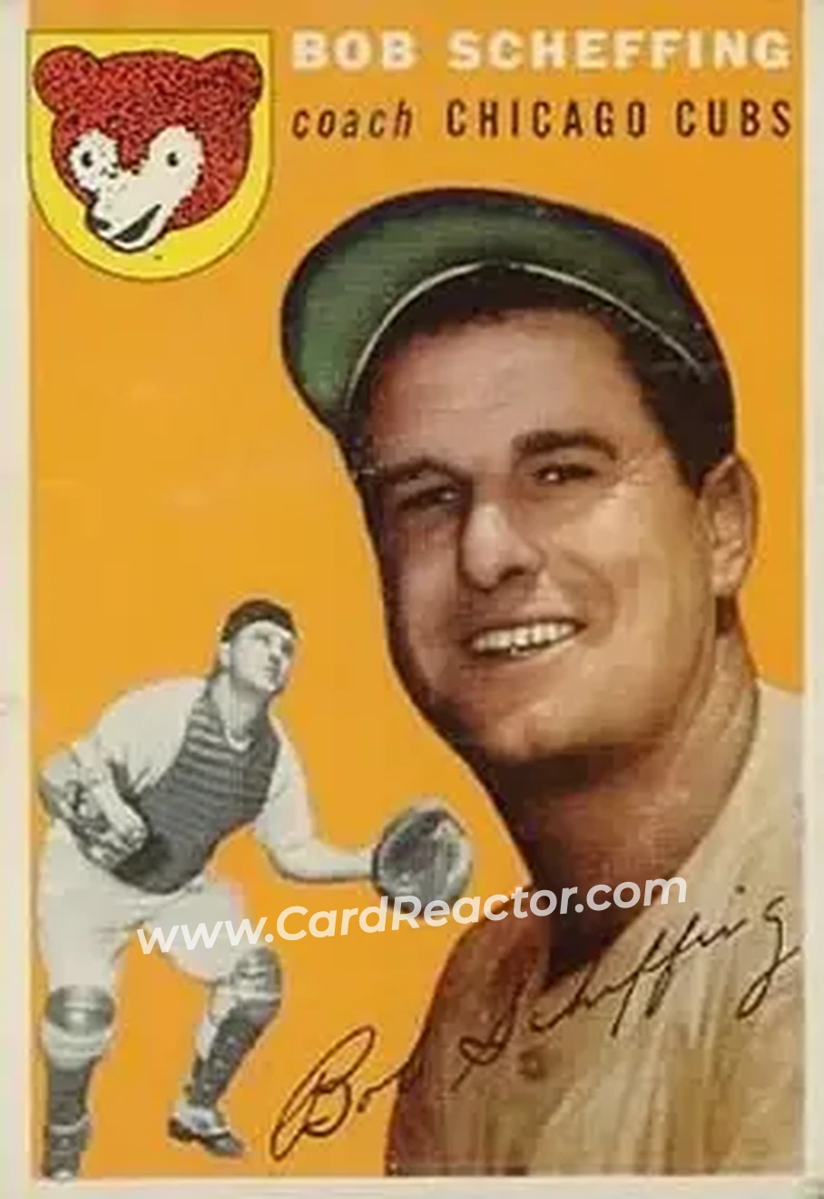 Front of Bob Scheffing