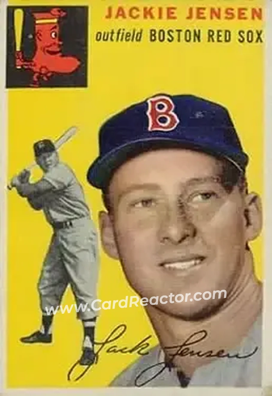 Front of Jackie Jensen