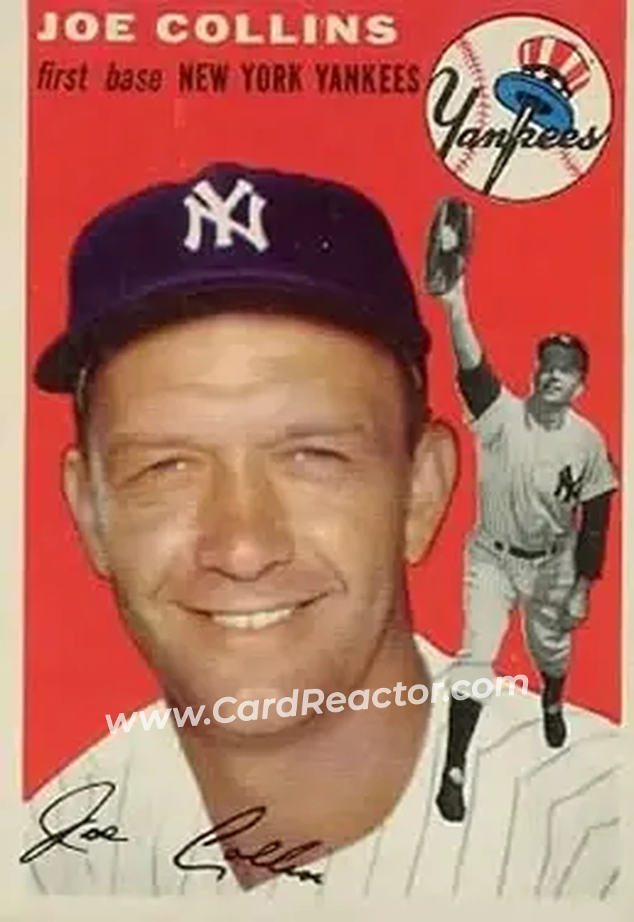 Front of Joe Collins