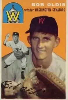 1954 Topps #91 - Bob Oldis - Washington Senators