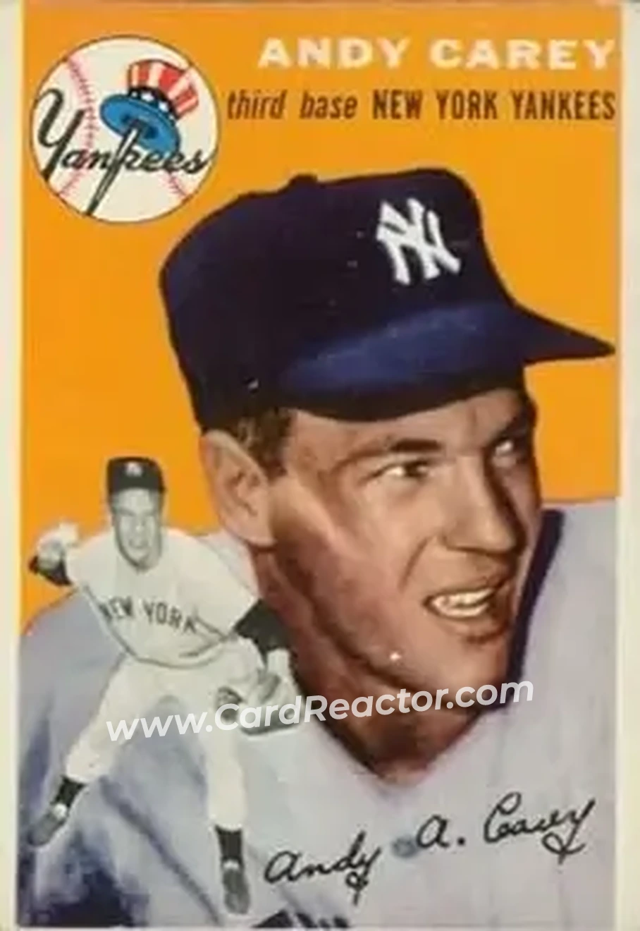Front of Andy Carey
