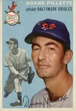 1954 Collection #107 Duane Pillette