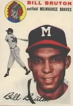 1954 Collection #109 Bill Bruton