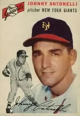 1954 Collection #119 Johnny Antonelli