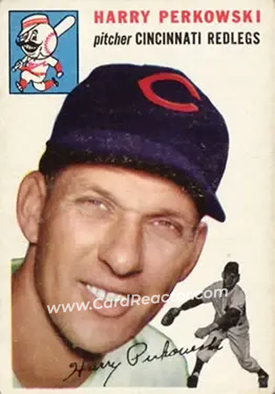 Front of Harry Perkowski