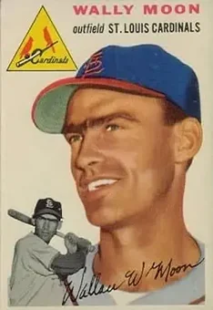 1954 Topps #137 - Wally Moon - St. Louis Cardinals 1954 Topps #137 - Wally Moon - St. Louis Cardinals