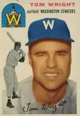 1954 Topps #140 Tom Wright
