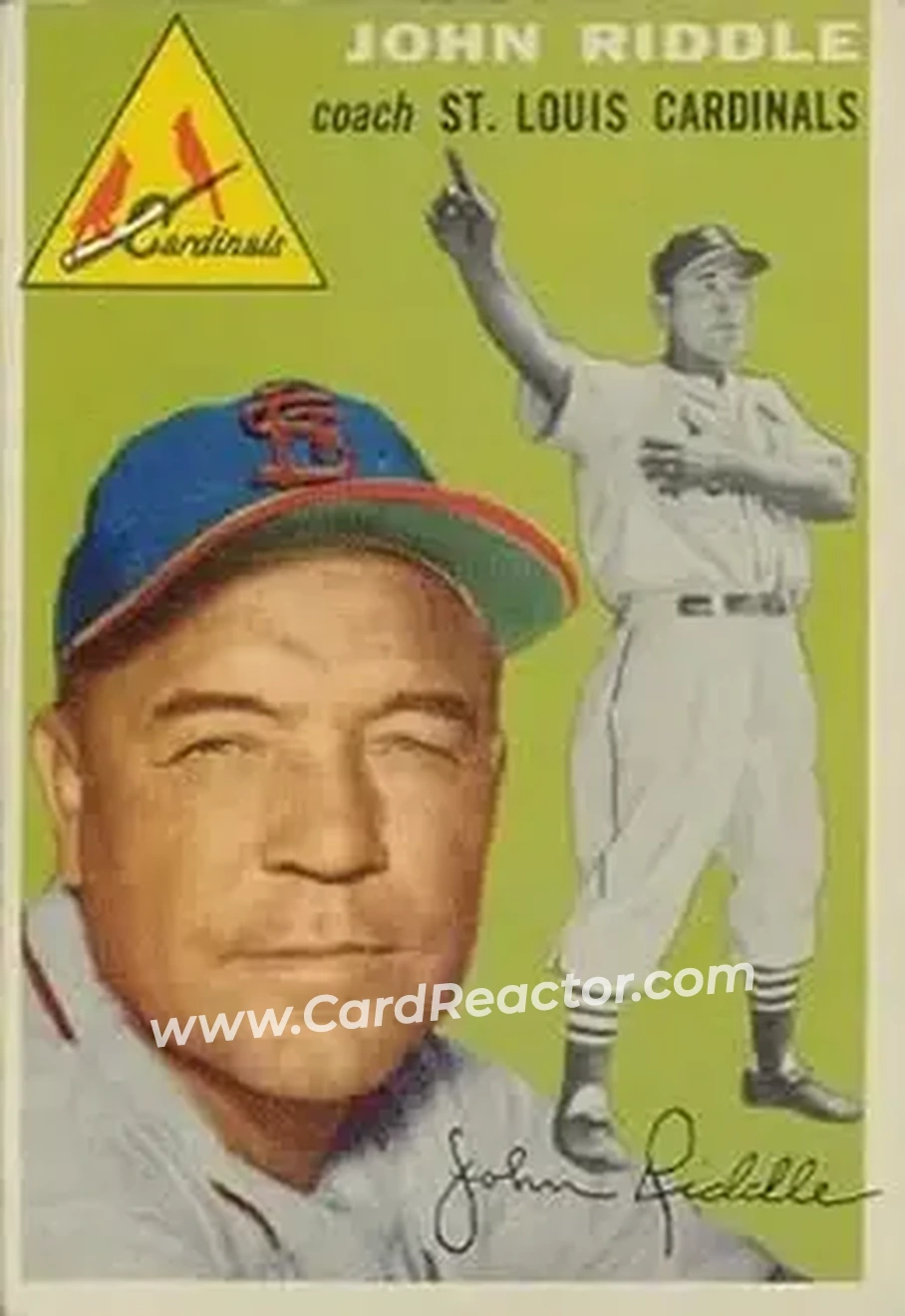 Front of Johnny Riddle