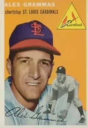 1954 Collection #151 Alex Grammas
