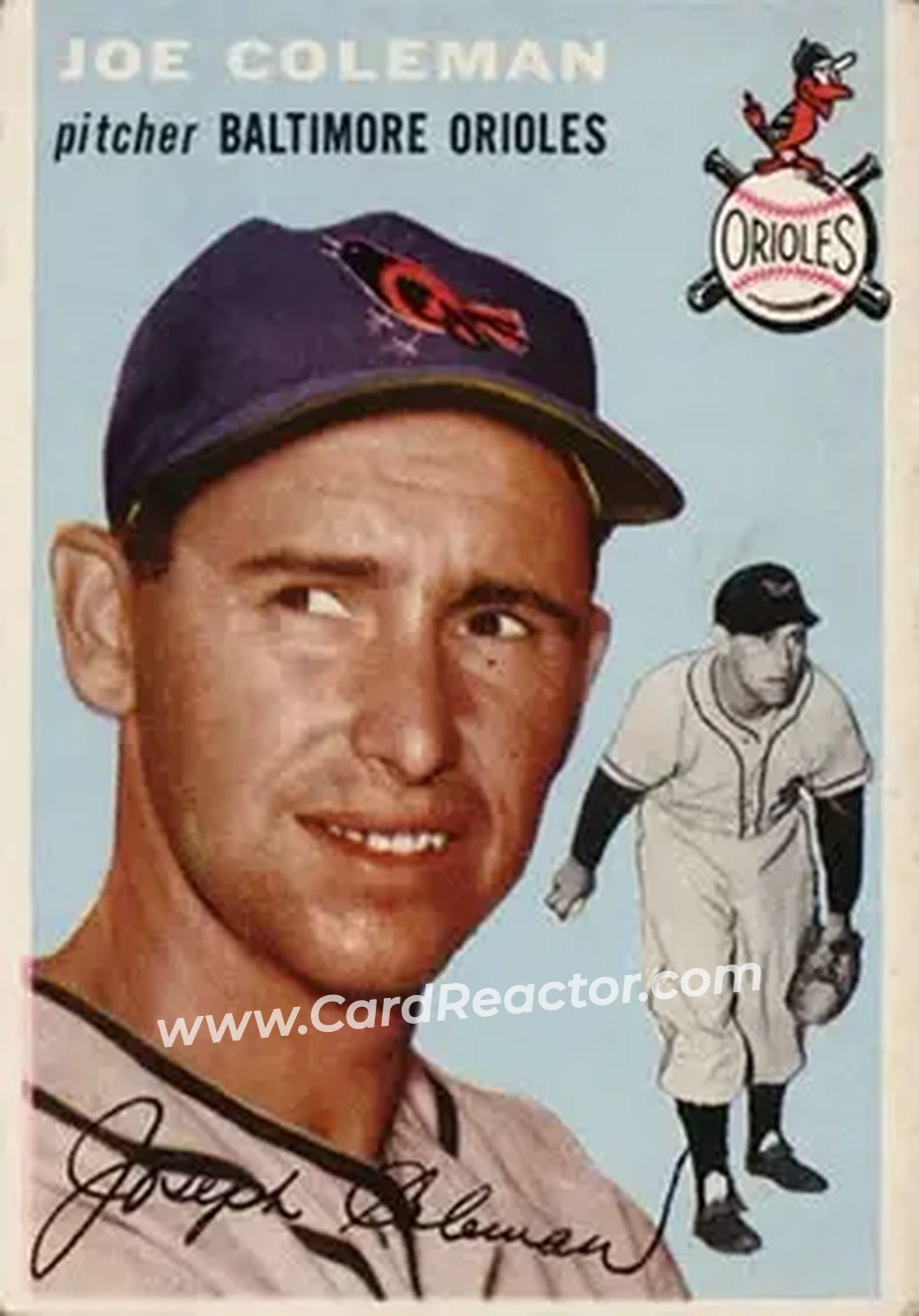 Front of Joe Coleman