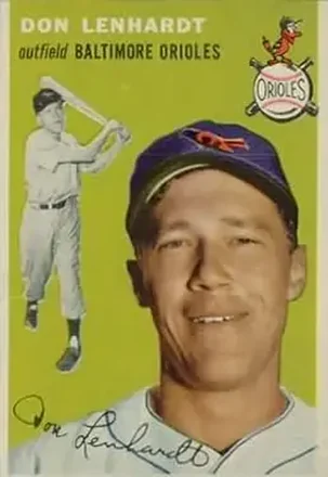 1954 Topps #157 Don Lenhardt