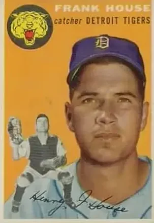 1954 Topps #163 Frank House