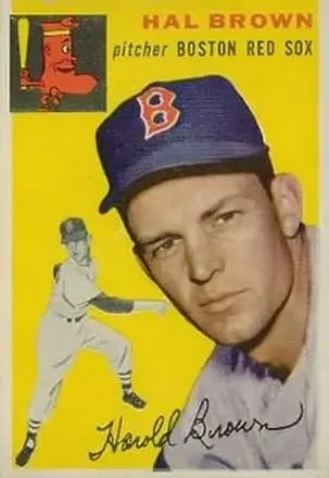 1954 Topps #172 Hal Brown