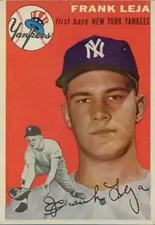 1954 Topps #175 Frank Leja