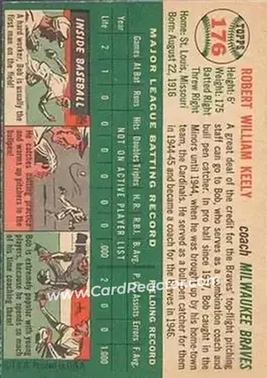 Back of Bob Keely