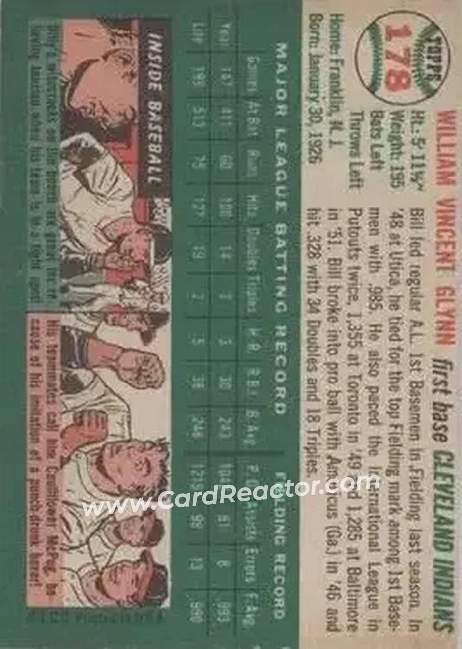 Back of Bill Glynn