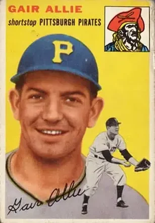 1954 Topps #179 Gair Allie