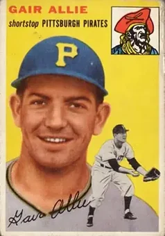 1954 Topps #179 - Gair Allie - Pittsburgh Pirates