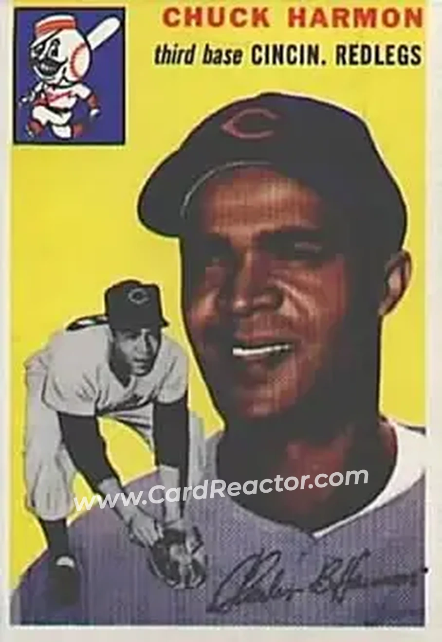 Front of Chuck Harmon