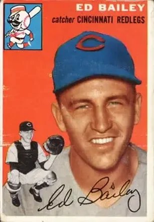 1954 Topps #184 Ed Bailey