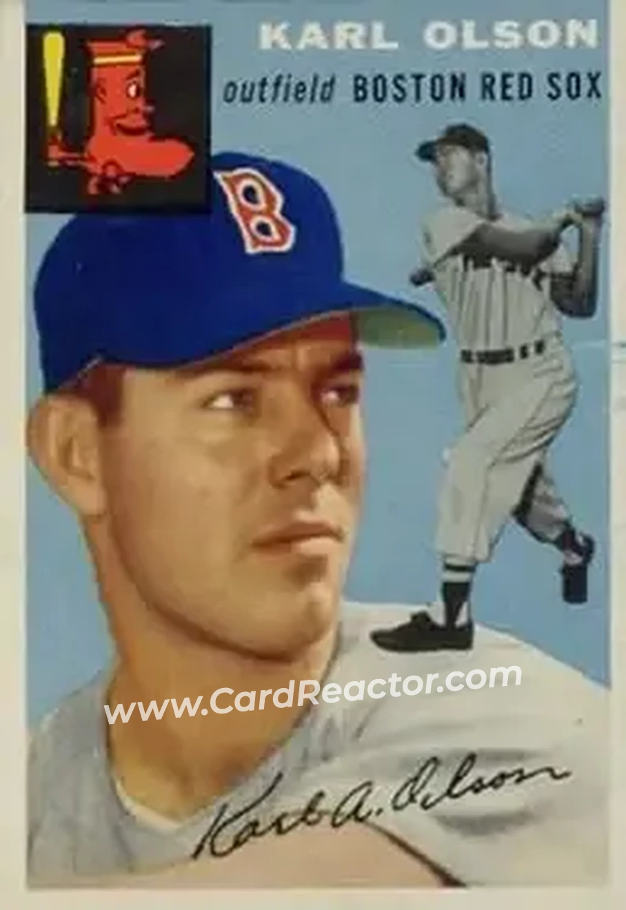 Front of Karl Olson