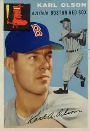 1954 Topps #186 Karl Olson