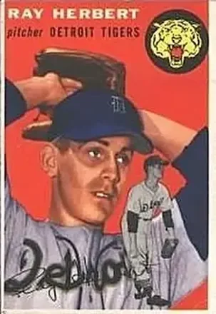 1954 Topps #190 Ray Herbert